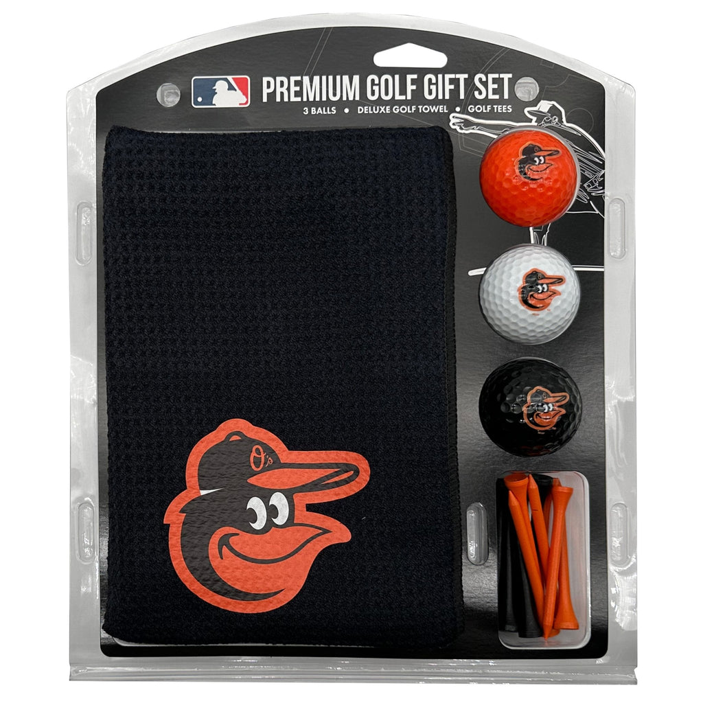 Team Golf Baltimore Orioles Golf Gift Sets - Microfiber Towel Gift Set - Color - 