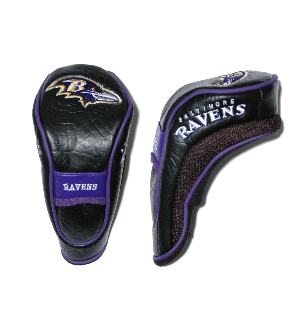 Team Golf Baltimore Ravens DR/FW Headcovers - Hybrid HC - Embroidered