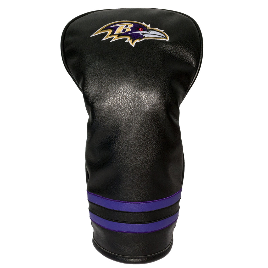 Team Golf Baltimore Ravens DR/FW Headcovers - Vintage Driver HC - Embroidered