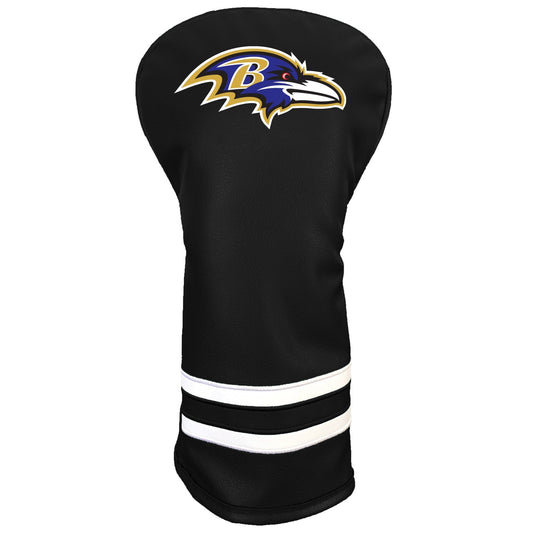 Team Golf Baltimore Ravens DR/FW Headcovers - Vintage Driver HC - Printed Color