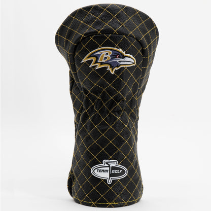 Team Golf Baltimore Ravens DR/FW Quilted Headcovers - Team Golf USA