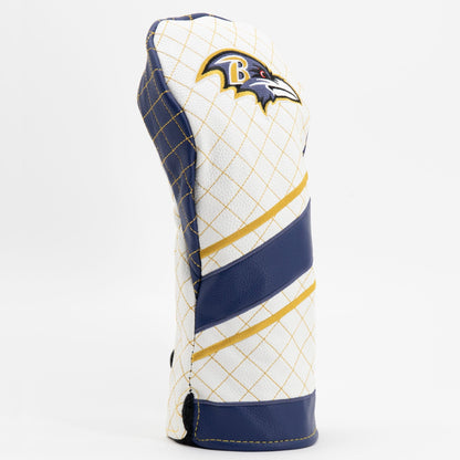 Team Golf Baltimore Ravens DR/FW Quilted Headcovers - Team Golf USA
