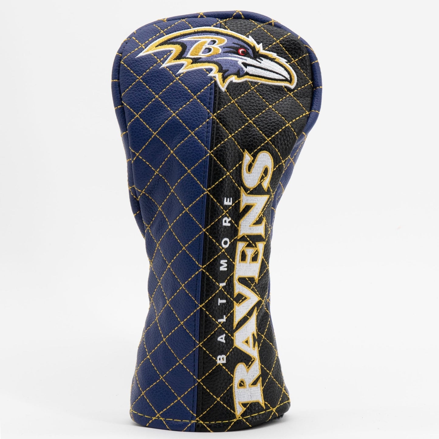 Team Golf Baltimore Ravens DR/FW Quilted Headcovers - Team Golf USA