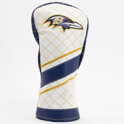 Team Golf Baltimore Ravens DR/FW Quilted Headcovers - Team Golf USA