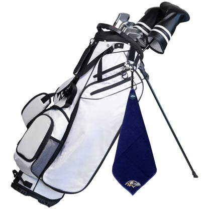 Team Golf Baltimore Ravens Magnetic Golf Towel - Team Golf USA