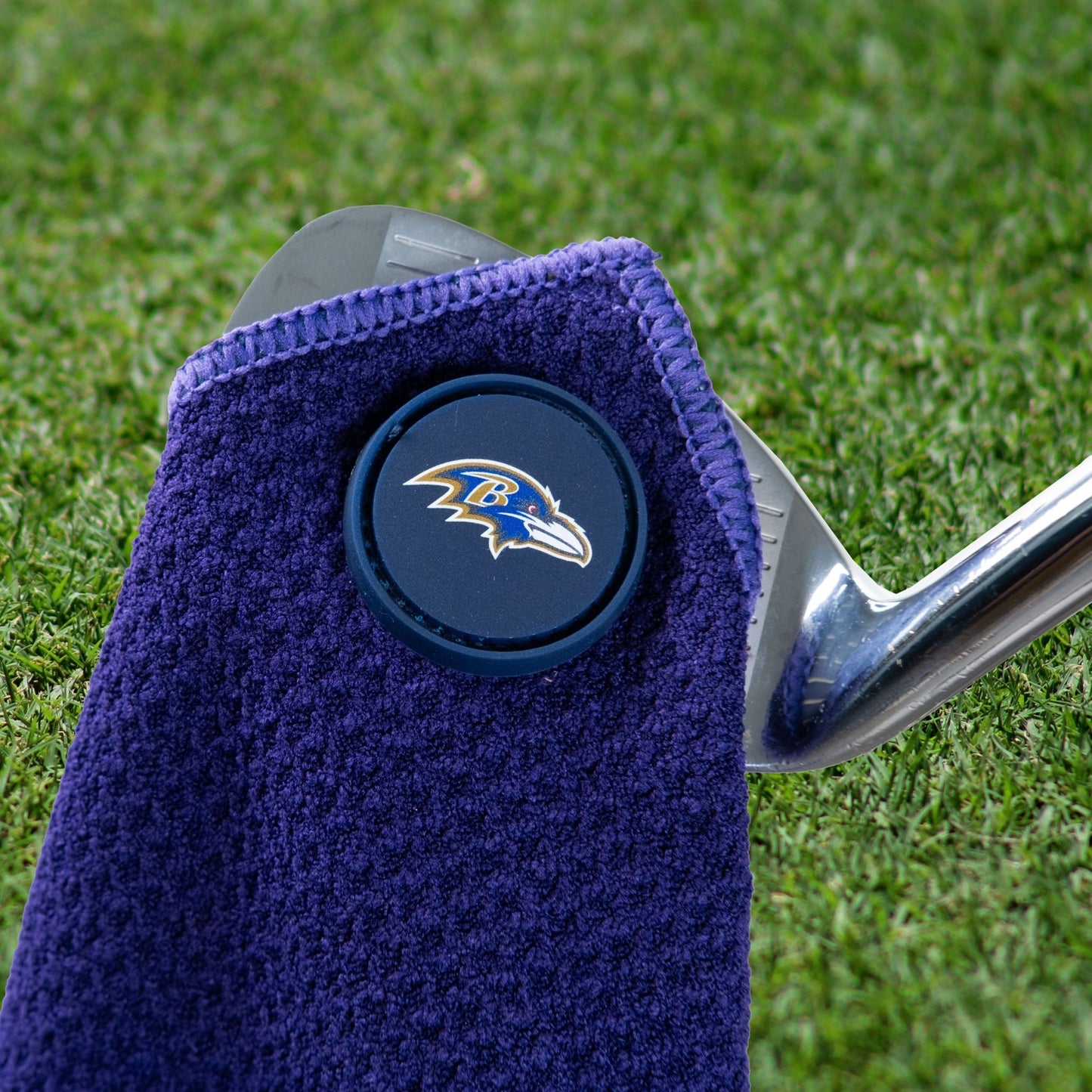 Team Golf Baltimore Ravens Magnetic Golf Towel - Team Golf USA