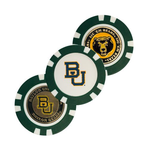 Team Golf Baylor Ball Markers - Golf Chip Marker - 