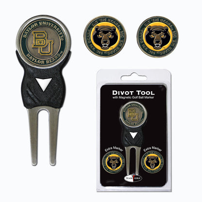 Team Golf Baylor Divot Tools - Signature Divot Tool Pack - 