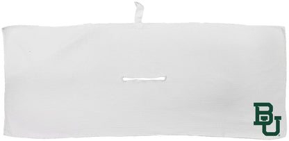 Team Golf Baylor Golf Towels - Microfiber 16X40 White - 