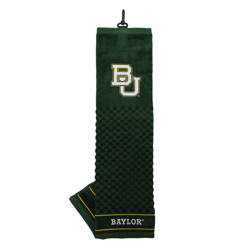 Team Golf Baylor Golf Towels - Tri - Fold 16x22 - 