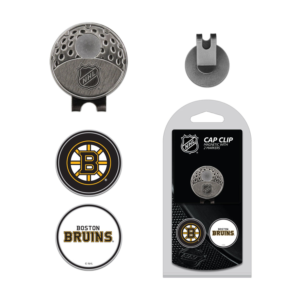 Team Golf BOS Bruins Ball Markers - Hat Clip w 2 Ball Markers - 