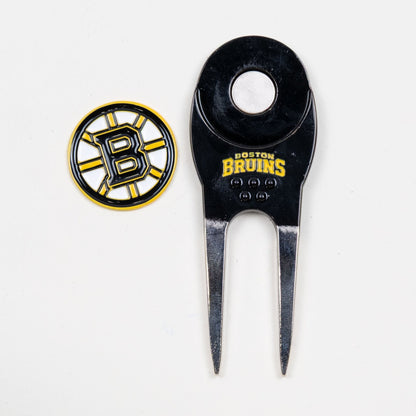 Team Golf BOS Bruins Divot Tools - Custom Shaped - 