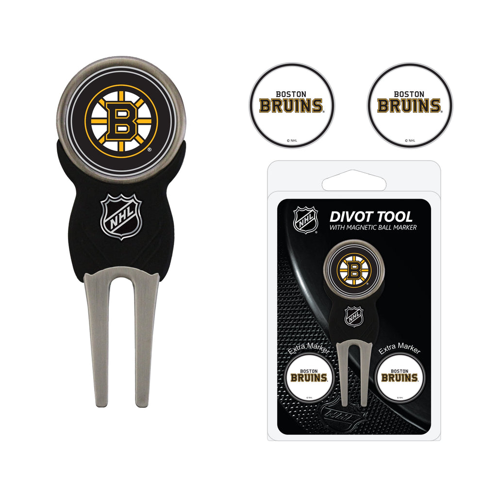 Team Golf BOS Bruins Divot Tools - Signature Divot Tool Pack - 