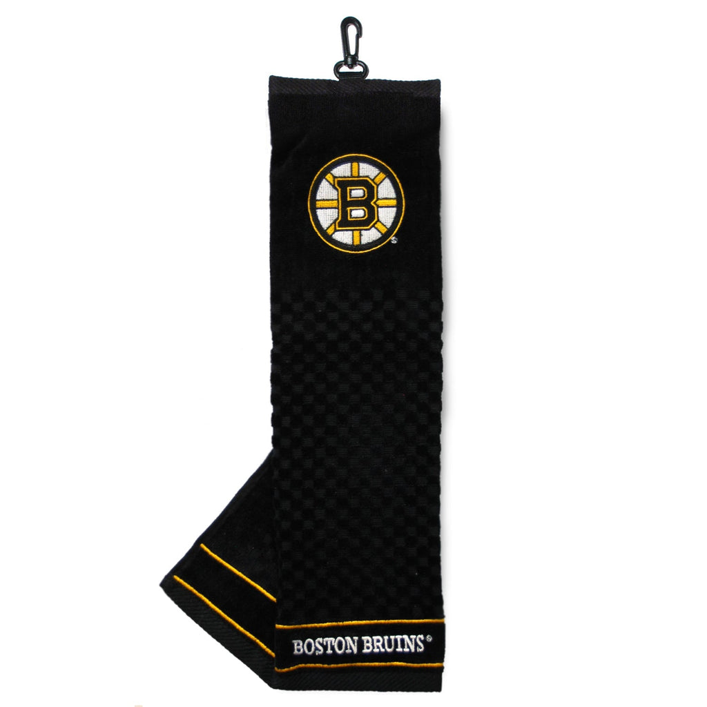 Team Golf BOS Bruins Golf Towels - Tri - Fold 16x22 - 