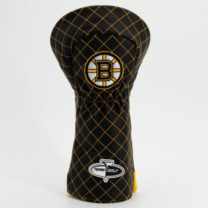 Team Golf Boston Bruins DR/FW Quilted Headcovers - Team Golf USA
