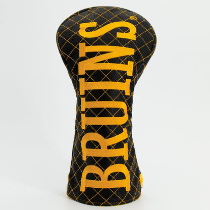 Team Golf Boston Bruins DR/FW Quilted Headcovers - Team Golf USA