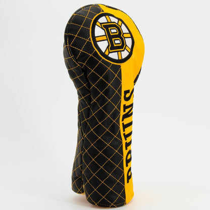 Team Golf Boston Bruins DR/FW Quilted Headcovers - Team Golf USA