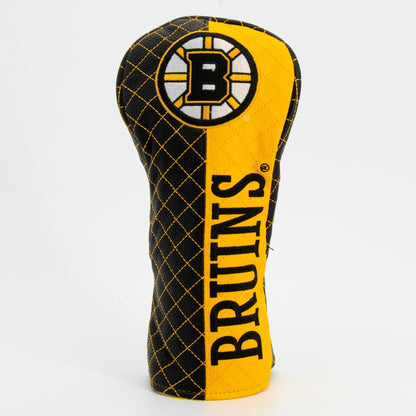 Team Golf Boston Bruins DR/FW Quilted Headcovers - Team Golf USA