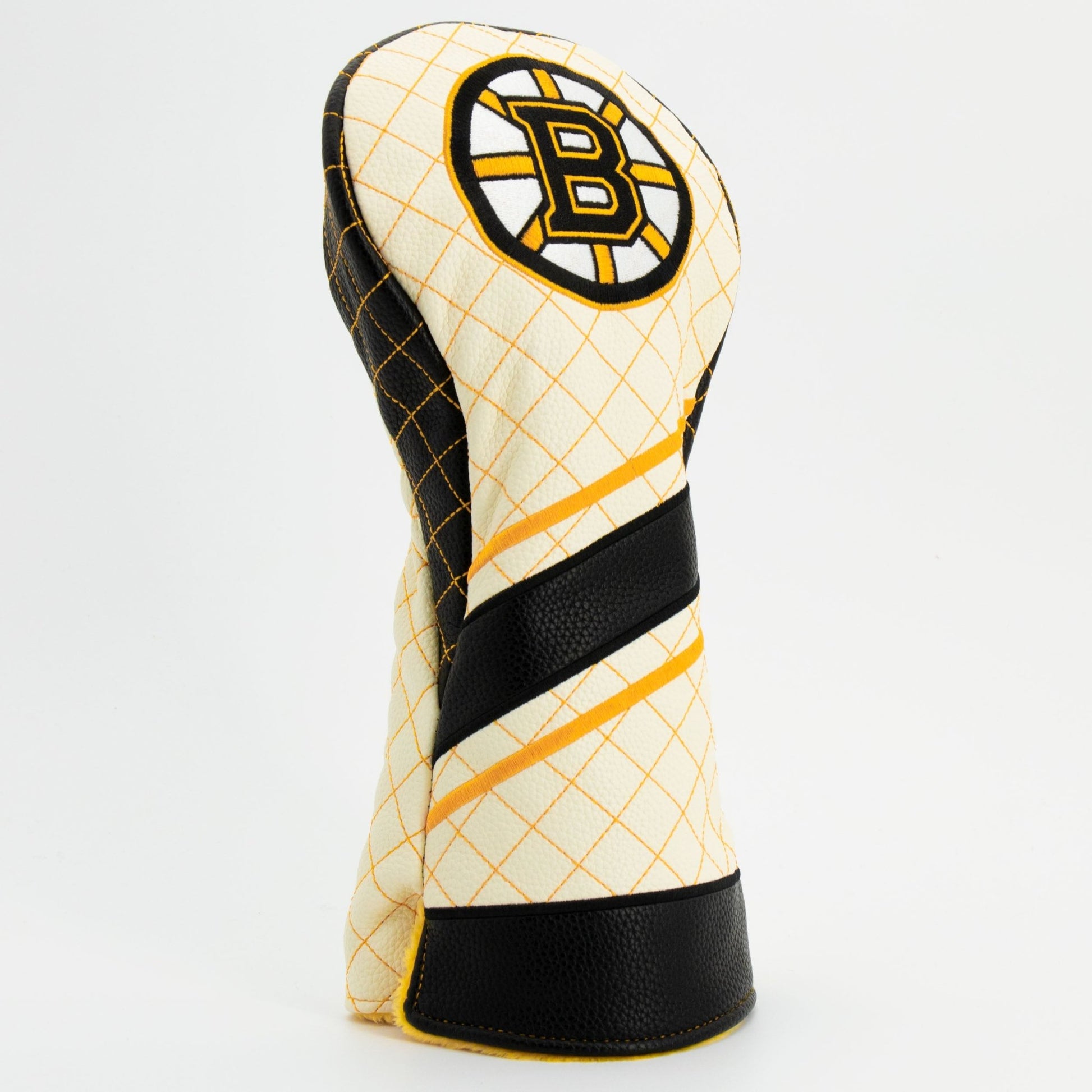 Team Golf Boston Bruins DR/FW Quilted Headcovers - Team Golf USA