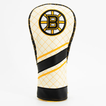Team Golf Boston Bruins DR/FW Quilted Headcovers - Team Golf USA