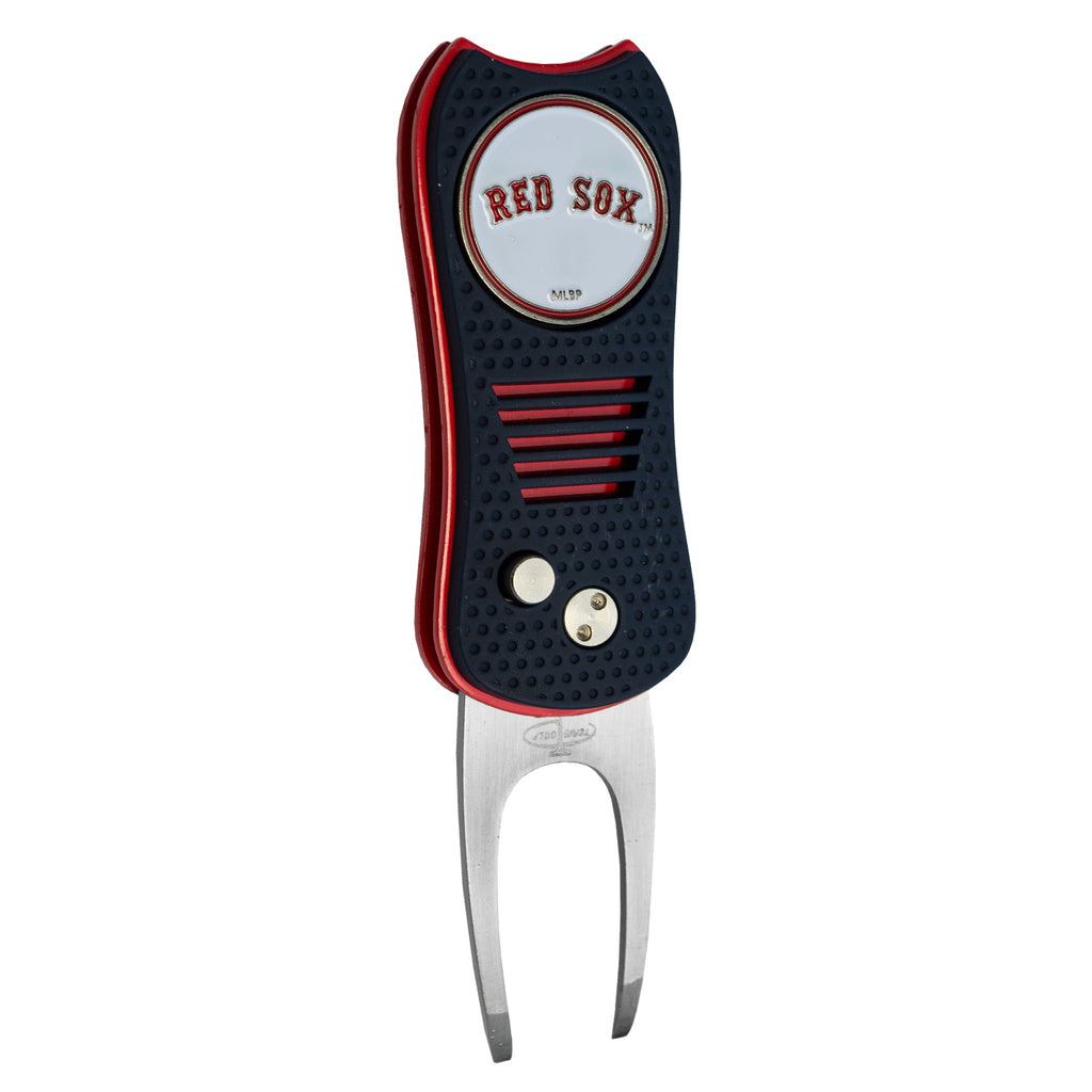 Team Golf Boston Red Sox Divot Tools - Switchblade Divot Tool - 