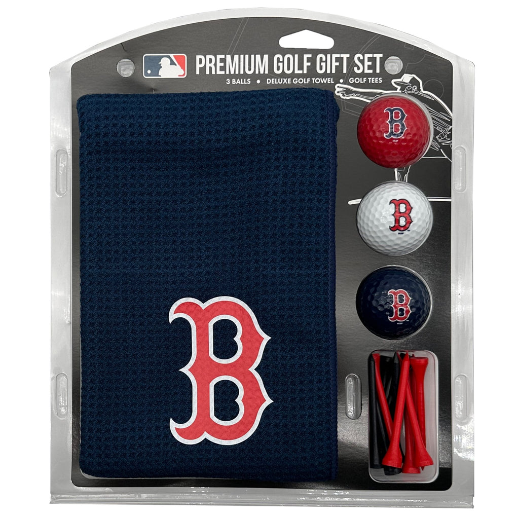 Team Golf Boston Red Sox Golf Gift Sets - Microfiber Towel Gift Set - Color - 