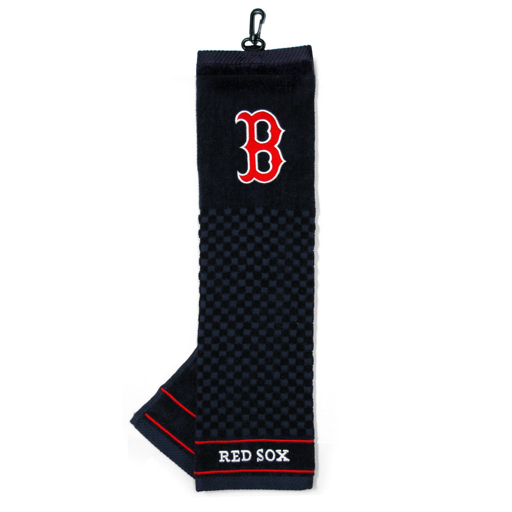 Team Golf Boston Red Sox Golf Towels - Tri - Fold 16x22 - 