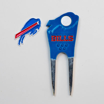 Team Golf BUF Bills Divot Tools - Custom Shaped - 