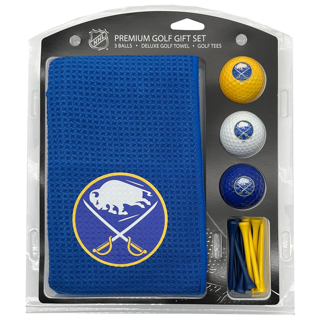 Team Golf BUF Sabres Golf Gift Sets - Microfiber Towel Gift Set - Color - 