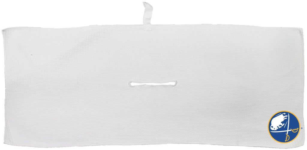 Team Golf BUF Sabres Golf Towels - Microfiber 16X40 White - 