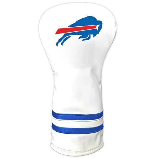 Team Golf Buffalo Bills DR/FW Headcovers - Vintage Driver HC - Printed White