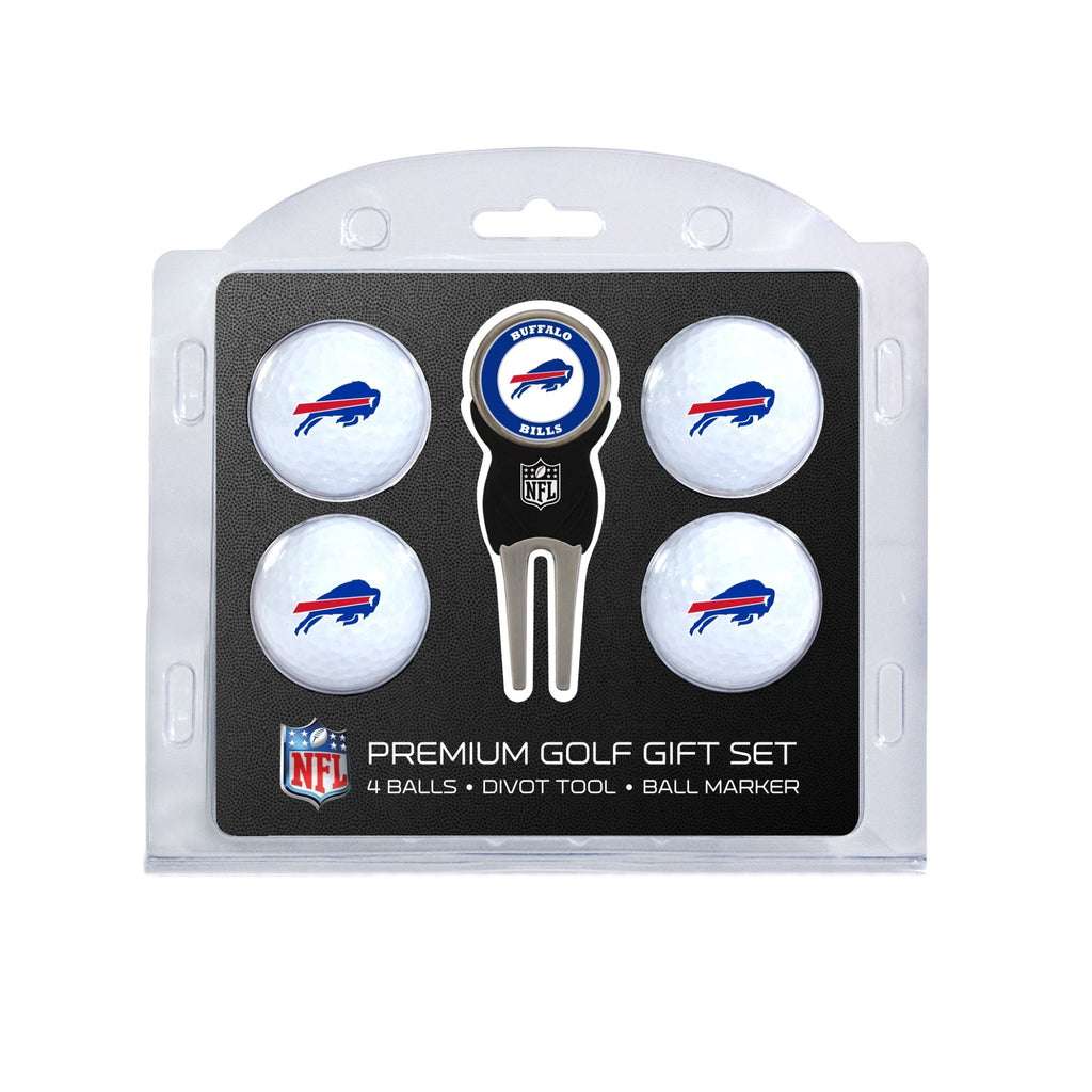 Team Golf Buffalo Bills Golf Gift Sets - 4 Ball Gift Set -