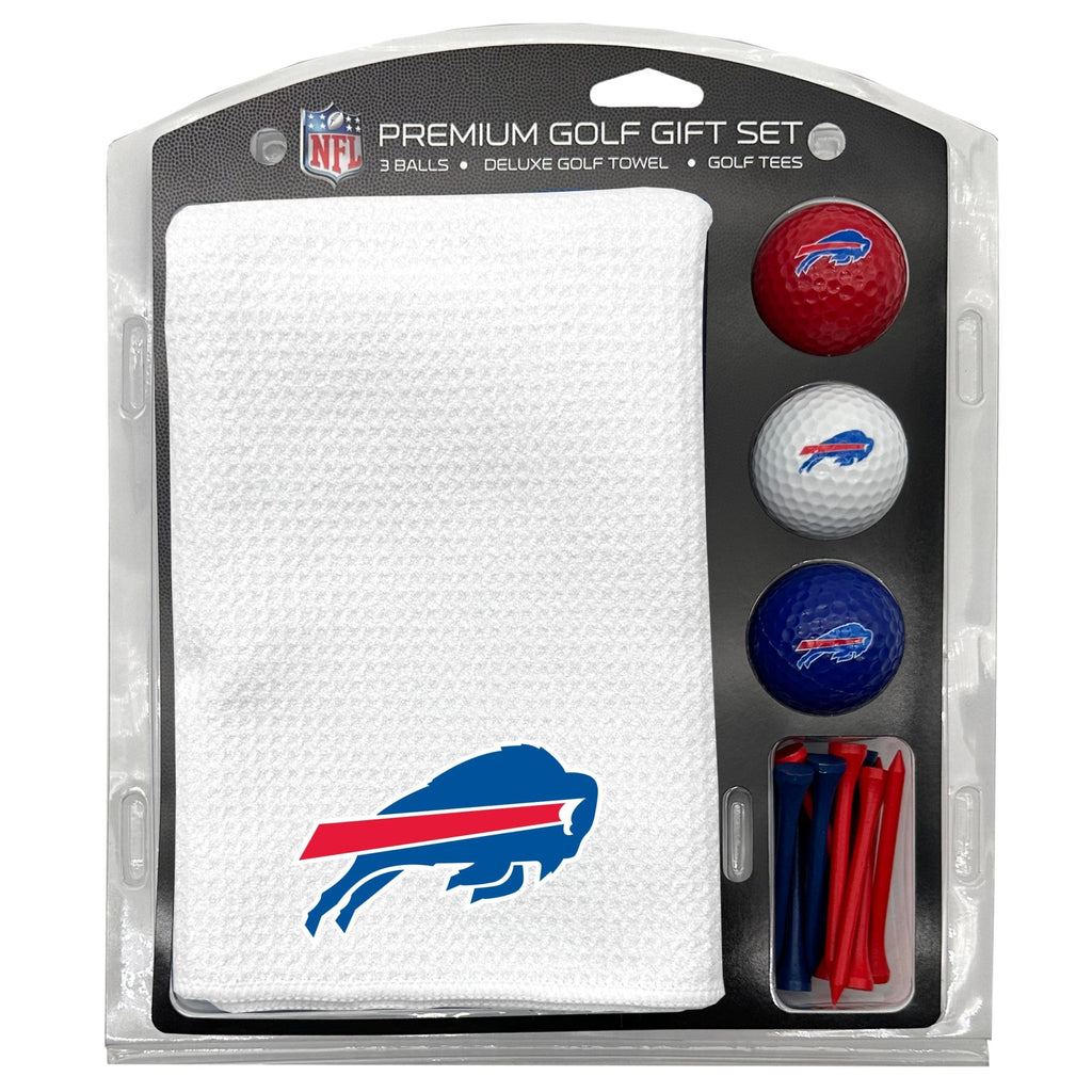 Team Golf Buffalo Bills Golf Gift Sets - Microfiber Towel Gift Set-White -