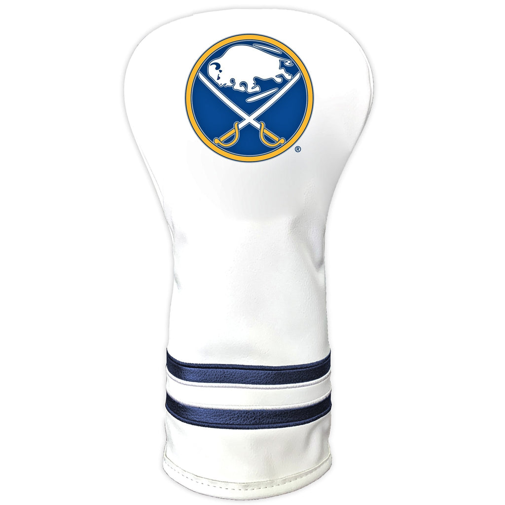 Team Golf Buffalo Sabres DR/FW Headcovers - Vintage Driver HC - Printed White