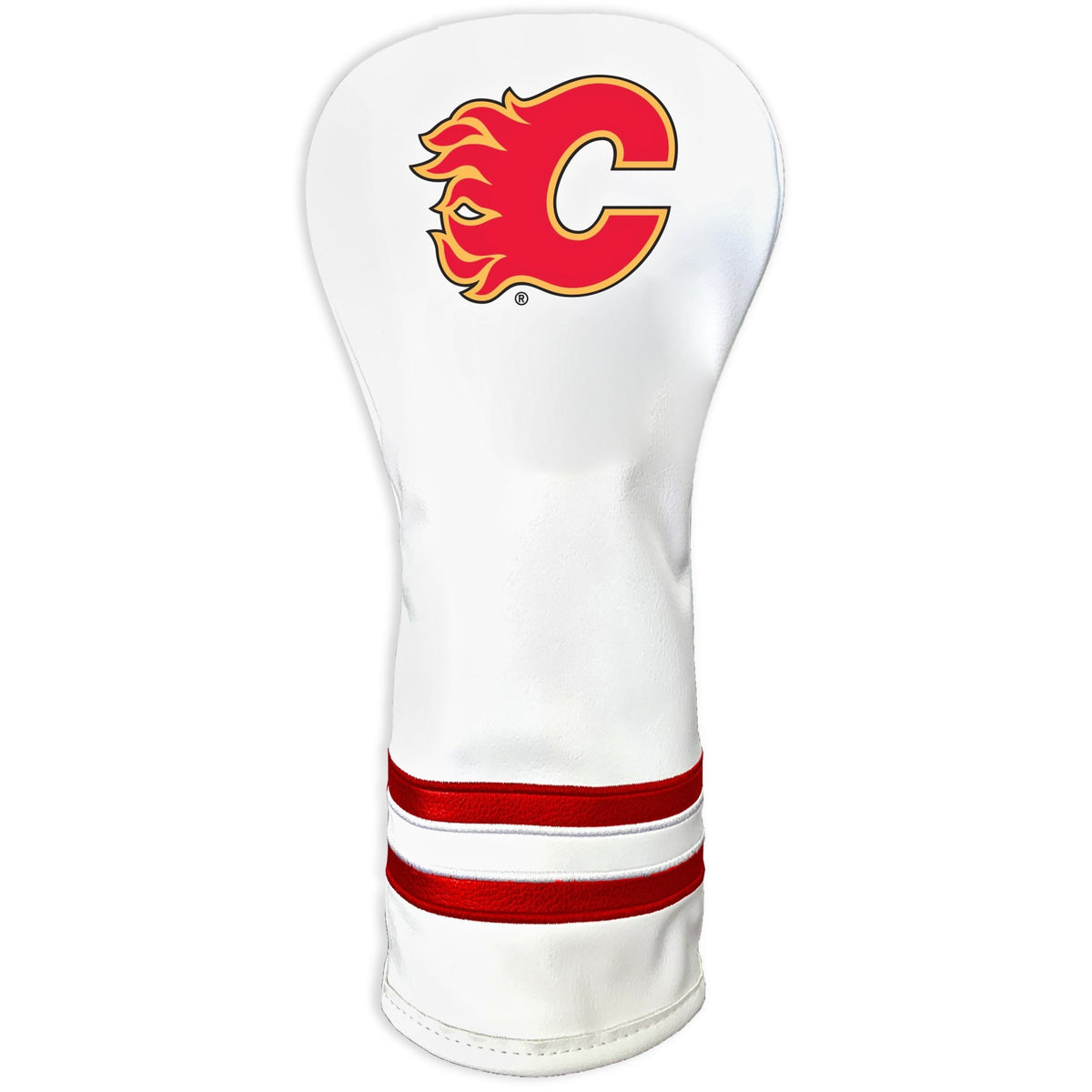 Team Golf Calgary Flames DR/FW Headcovers - Fairway HC - Printed White