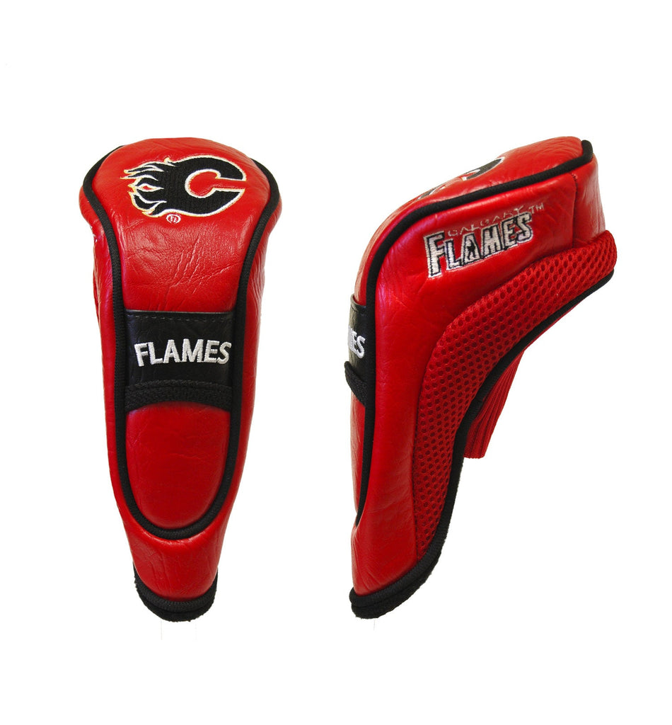 Team Golf Calgary Flames DR/FW Headcovers - Hybrid HC - Embroidered