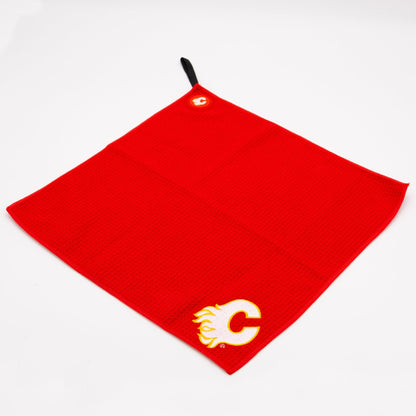 Team Golf Calgary Flames Magnetic Golf Towel - Team Golf USA