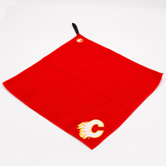 Team Golf Calgary Flames Magnetic Golf Towel - Team Golf USA