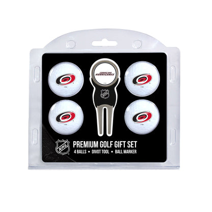 Team Golf CAR Hurricanes Golf Gift Sets - 4 Ball Gift Set - 