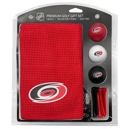 Team Golf CAR Hurricanes Golf Gift Sets - Microfiber Towel Gift Set - Color - 