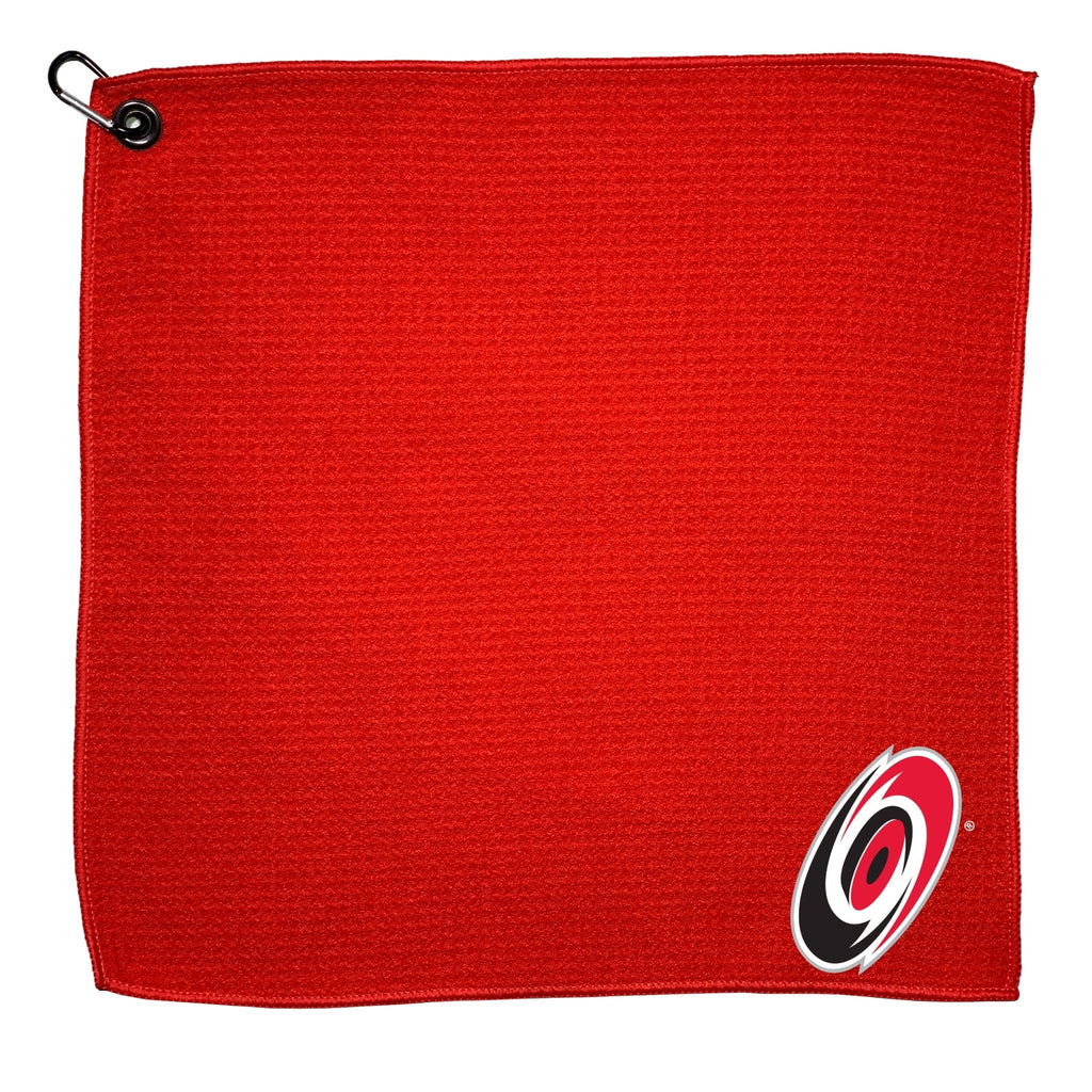 Team Golf CAR Hurricanes Golf Towels - Microfiber 15X15 Color - 