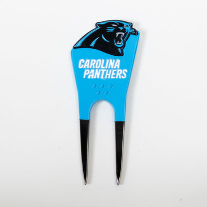 Team Golf CAR Panthers Divot Tools - Custom Shaped - 