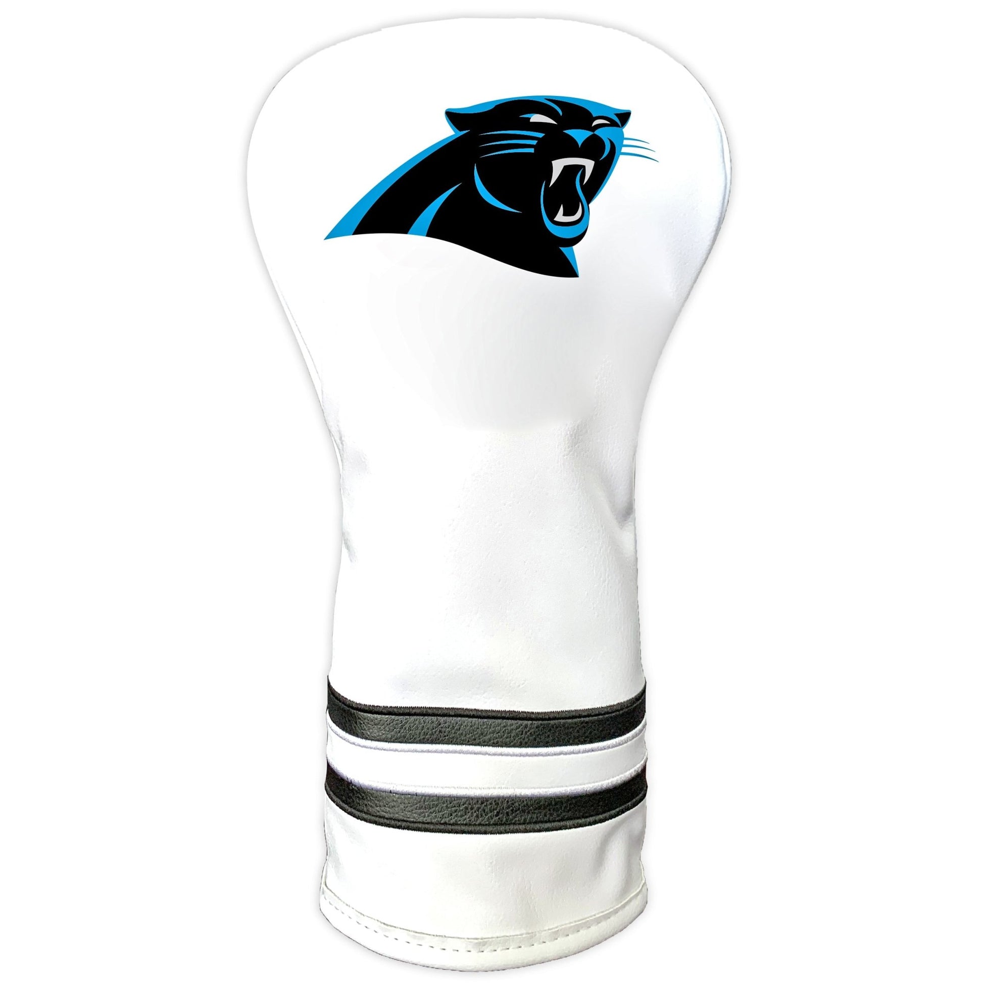Team Golf Carolina Panthers DR/FW Headcovers - Vintage Driver HC - Printed White