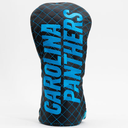 Team Golf Carolina Panthers DR/FW Quilted Headcovers - Team Golf USA