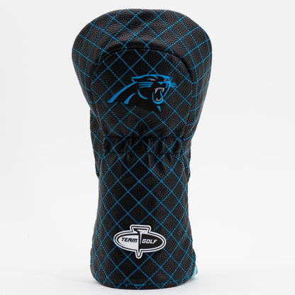Team Golf Carolina Panthers DR/FW Quilted Headcovers - Team Golf USA