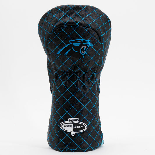 Team Golf Carolina Panthers DR/FW Quilted Headcovers - Team Golf USA