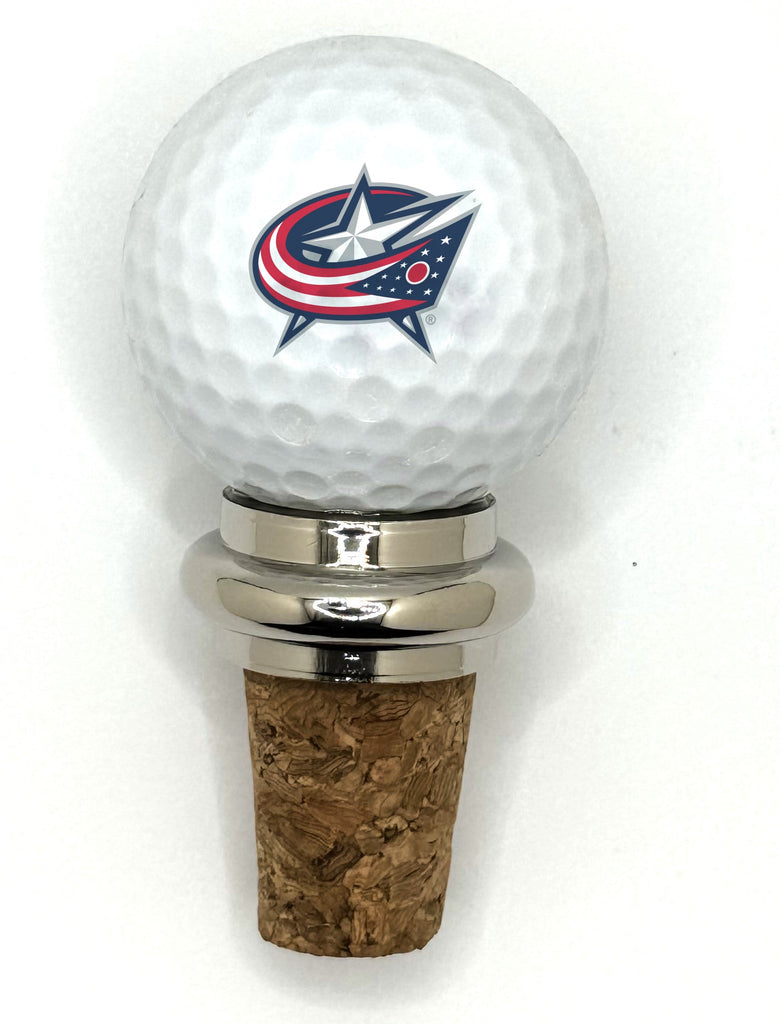 Team Golf CBJ Blue Jackets Cork Wine Stopper - 