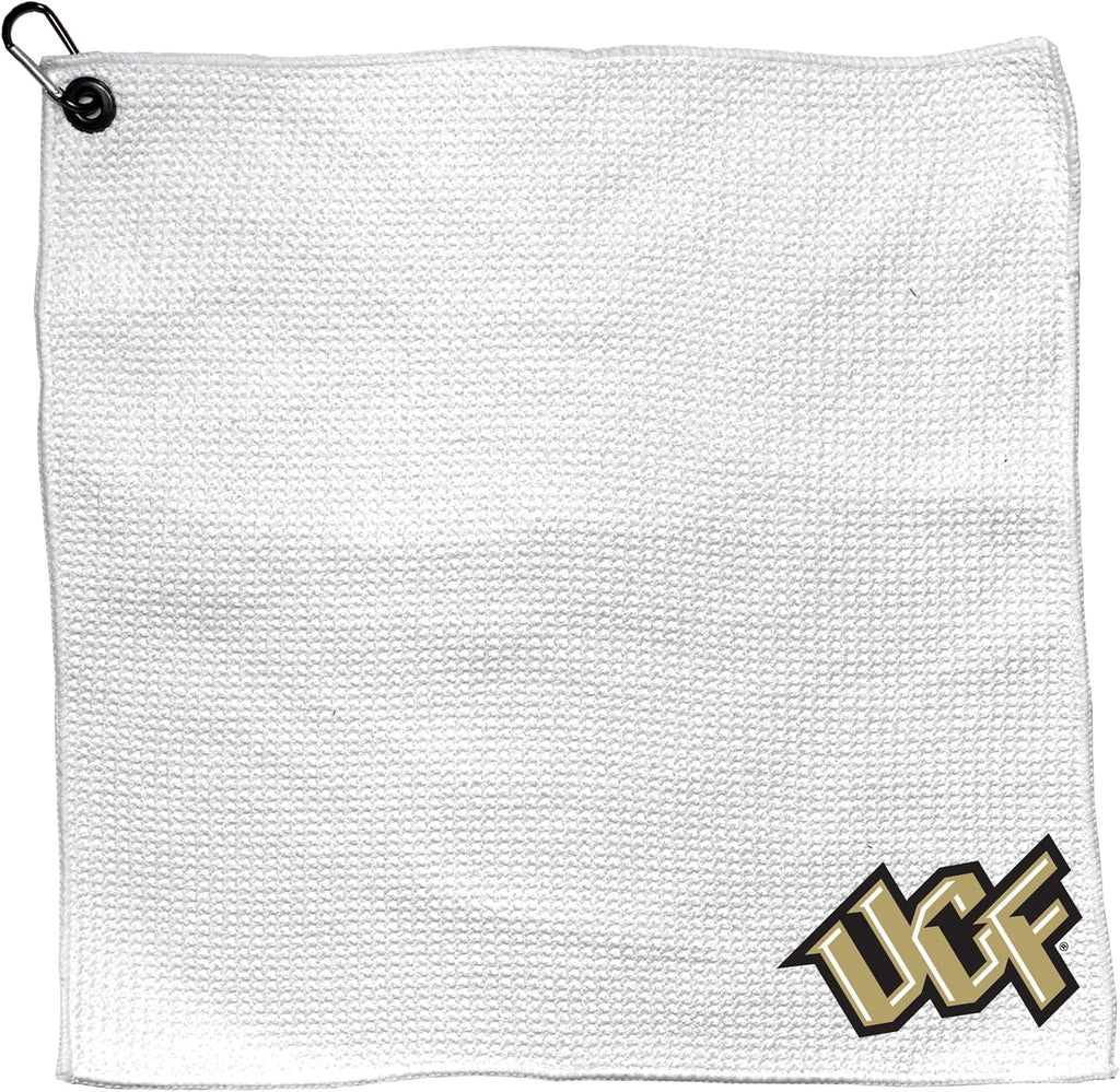 Team Golf Central Florida Golf Towels - Microfiber 15X15 White - 