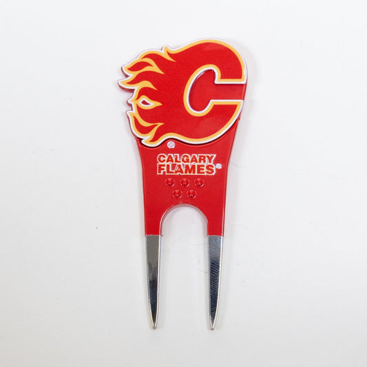 Team Golf CGY Flames Divot Tools - Custom Shaped - 