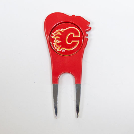 Team Golf CGY Flames Divot Tools - Custom Shaped - 